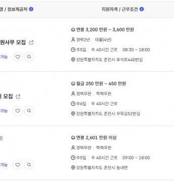 2024.12.16 워크넷 채용정보